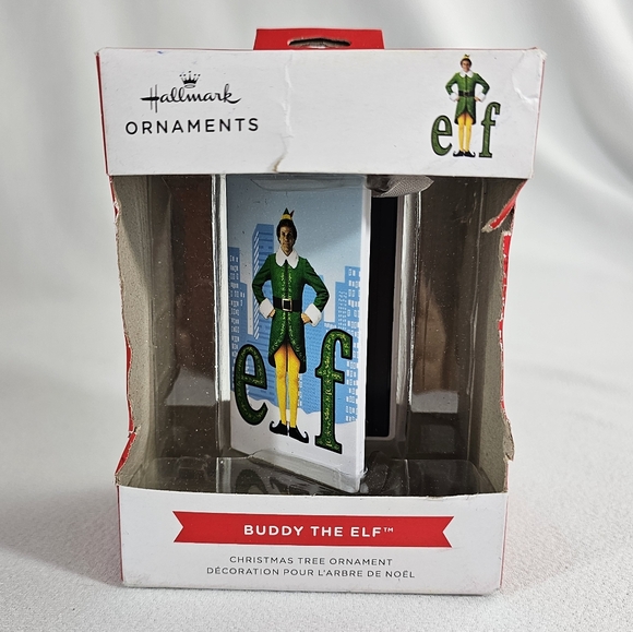 Hallmark ELF Retro Video Cassette Case Christmas Ornament - Picture 12 of 12